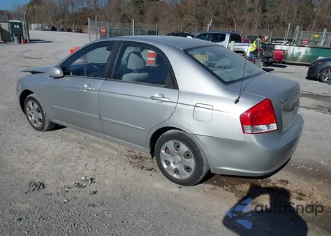 2009 Kia Spectra Lx z USA, uszkodzony, nr VIN KNAFE221895659535